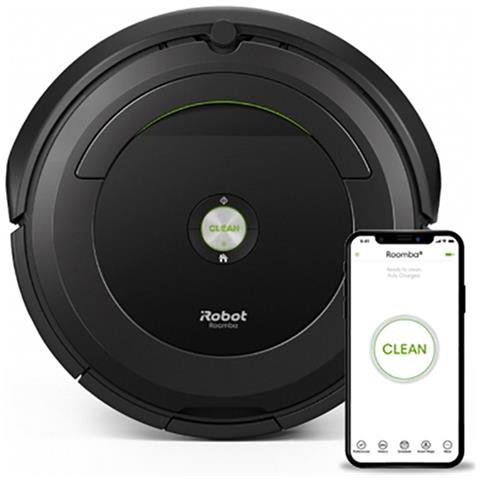 Robot Aspirapolvere Roomba 696 Capacità 0,6 L Potenza 33 W Colore Nero - Foto 2