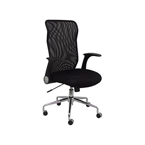 944513 - sedia Da Ufficio, Colore: Nero - Foto 1