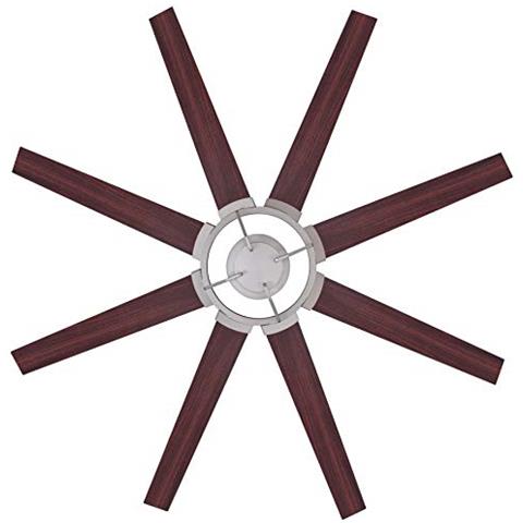 72173 Ventilatore Da Soffitto Per Interni Stoneford Da 178 In Nichel Lucido, Con Motore Cc E Telecomando Incluso 35 W - Foto 2
