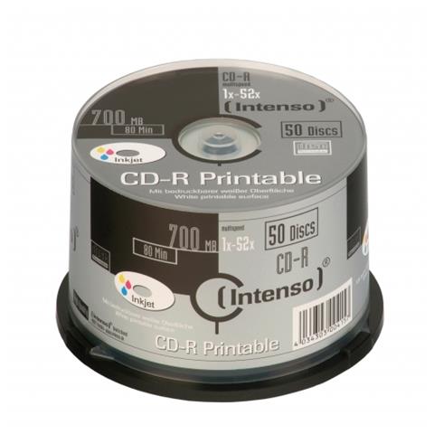 CD-R 700MB / 80min printable, CD-R, Scatola per torte - Foto 1
