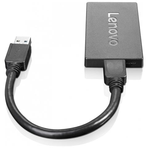 4X90J31021, USB, DisplayPort, Femmina / femmina, Nero, 3840 x 2160 Pixel, -5 - 40 °C - Foto 1