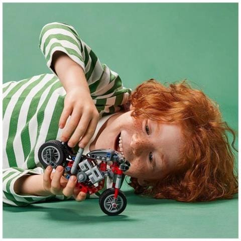 Gioco Per Bambin La Moto Modello Da Costruire 2 In 1 - Foto 6