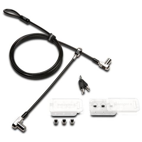 Lucchetto Con Cavo A Chiave 3 In 1 Universale Con Doppi Lucchetti - Foto 1