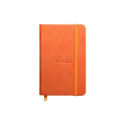 NOTEBOOK RIMBORDATO RIGIDO 9X14 MM 192 PAGINE CARTA AVORIO 90 GR SENZA QUADRETTATURA- CON ELASTICO - Foto 1