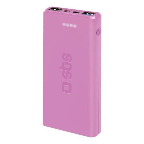 Power Bank 10.000 Mah Extra Slim Con Due Porte Usb 2.1a Intelligent Charge (ic)  - Foto 1