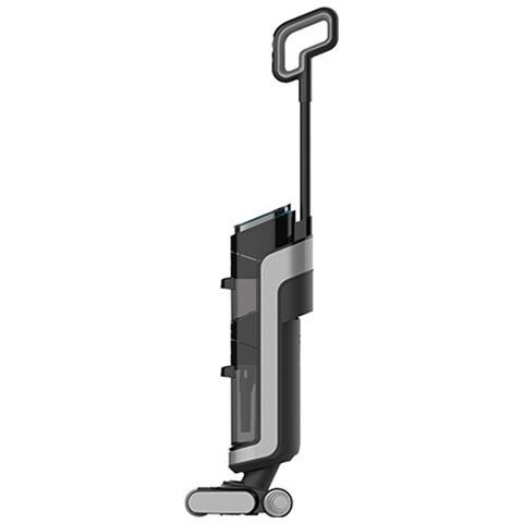 RH1 Aspirapolvere Smart Lava e Asciuga Ricaricabile Potenza 200 Watt Batteria 4.000 mAh Filtro Hepa Capacità Serbatoio Acqua Sporca / Pulita 600/700 ml Colore Grigio - Foto 2