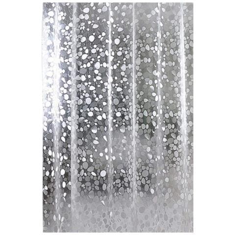Tenda Da Doccia Con Motivo Ciottoli Transparent - Foto 6