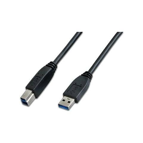 Triotronik Usb 3.0 A-b Mm 3.0 Sw Cavo Usb 3 M Usb 3.2 Gen 1 (3.1 Gen 1) Usb A Usb B Nero - Foto 1