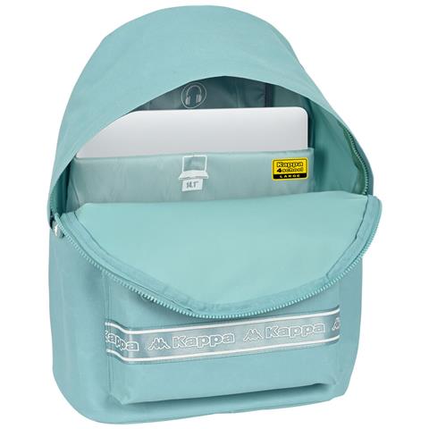 Zaino Scuola Kappa 31 X 41 X 16 Cm Azzurro - Foto 2