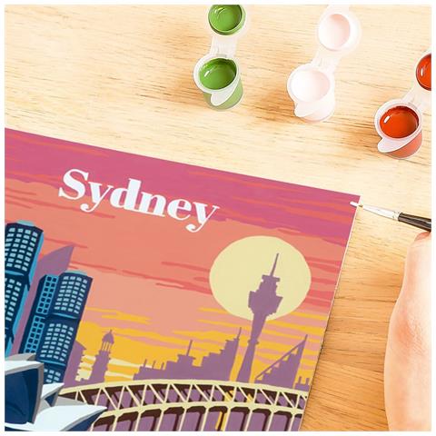 Set Pittura Per Numeri Sydney - Foto 2
