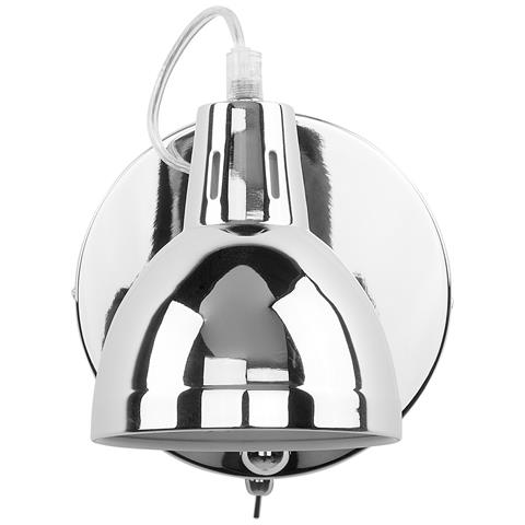 Set Di 2 Lampade Da Parete Harrington Regolabile Metallo Argento - Foto 2