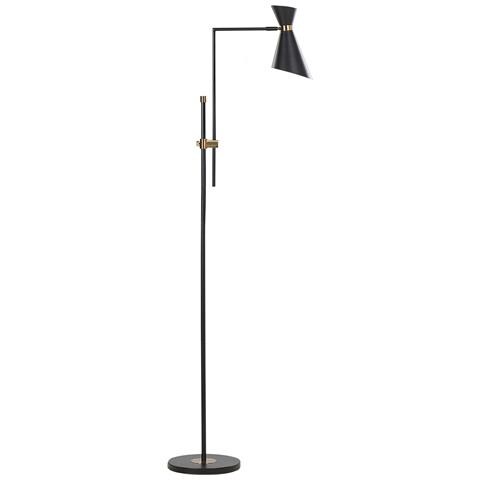 Lampada Da Pavimento Melawi Metallo Nero - Foto 2