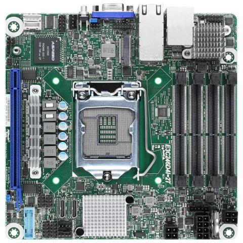 Scheda Madre E3C246D4I-2T Socket LGA 1151 (Socket H4) Chipset Intel C246 mini ATX - Foto 1