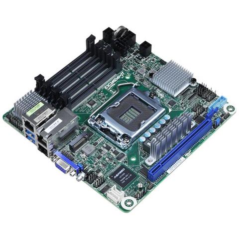 Scheda Madre E3C246D4I-2T Socket LGA 1151 (Socket H4) Chipset Intel C246 mini ATX - Foto 2