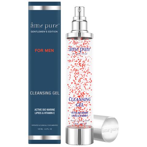 Gel Detergente Lusso Per Il Viso Per Uomini | Vitamina E, Pulizia Delicata, Anti-età E Idratazione - Foto 5