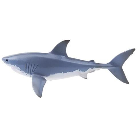 Statuetta Squalo Collezione Wildlife Con Denti Affilati, Blu - Foto 5