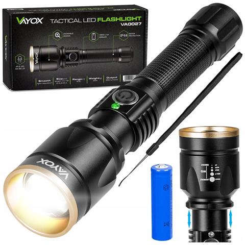 Torcia Tattica Xp-e Led 800 Lm Zoom Va0027 Vayox - Foto 1