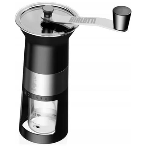 Macinacaffè Manuale, Nero /acciaio Inossidabile - Mcpro001 - Foto 2
