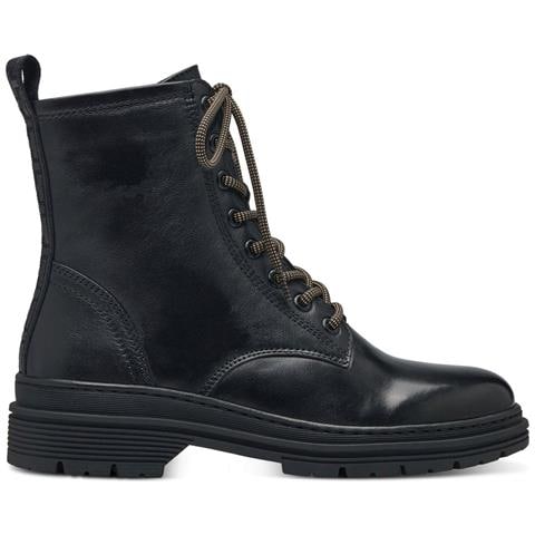 Black Casual Closed Booties Stivaletti Pelle Scarpe Donna Nero Eu 40, 1-25230-41 001 - Foto 2