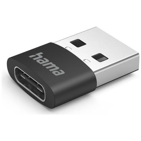 00201532 Adattatore Per Inversione Del Genere Dei Cavi Usb C Usb A Nero (Usb 2.0 Adapter 3-pack Usb-a Male To - Foto 1