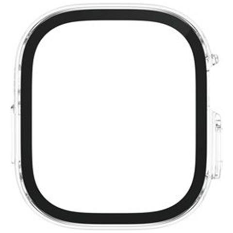 Vetro Per Apple Watch Ultra / Ultra 2 Snappie Full Body Slim, Nero Transparente - Foto 1