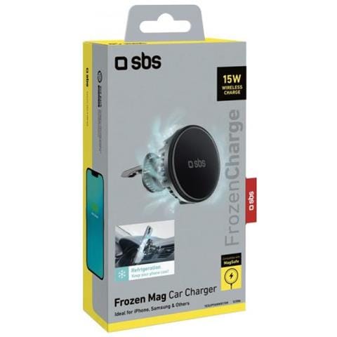 Sbs Tesupfanwir15w Caricabatterie Per Dispositivi Mobili Smartphone Nero Usb Carica Wireless Auto - Foto 3