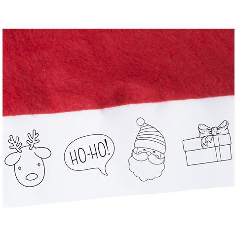 Rupler Cappello Di Babbo Natale Per Bambino. Striscia Frontale Per Decorare, Include 5 Colori. - Foto 4