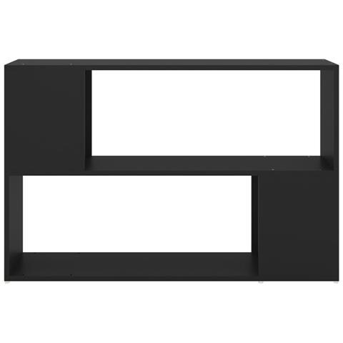 Lusso Casadino - Libreria Nera 100x24x63 Cm In Truciolato - Foto 2