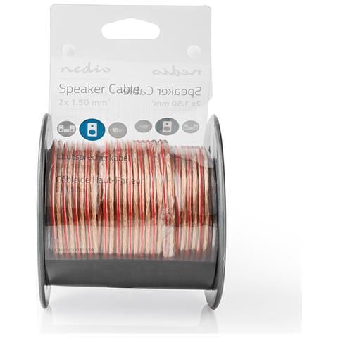 Cavo Tondo per Altoparlanti a Doppio Conduttore Lungezza 15 Metri - Foto 2