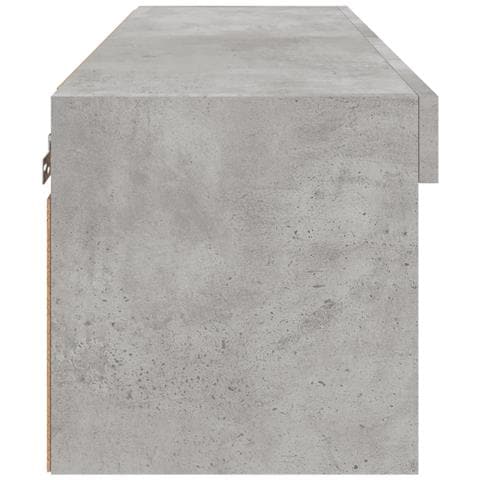 Mobile Porta TV con Luci LED Grigio Cemento 80x30x30 cm - Foto 9