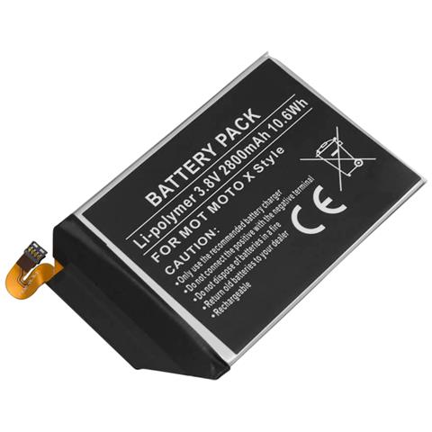 Batteria Di Ricambio Motorola Moto X Style Li-polymer 3,8v 2800mah 10,6 Wh - Foto 1