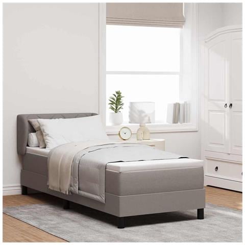 Letto box spring con materasso Talpa 80 x 200 cm Tessuto - Foto 2