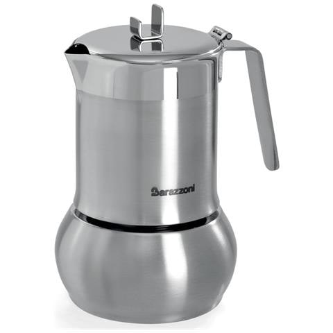 Caffetummy Inox 4 Tazze 2 Con Riduttore Diametro 10,4cm Per Piani Induzione Gas Elettrico - Foto 1