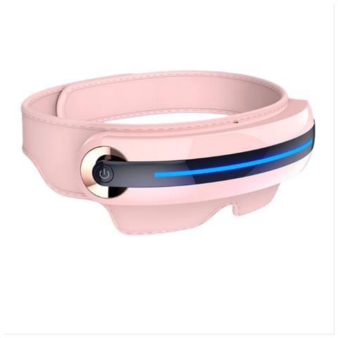 Massaggiatore Per Occhi Integrato Per Testa E Occhi Con Pressione Dell'aria, Vibrazione, Calore, Bluetooth, Musica Integrata E Trasmissione Vocale Pink - Foto 1