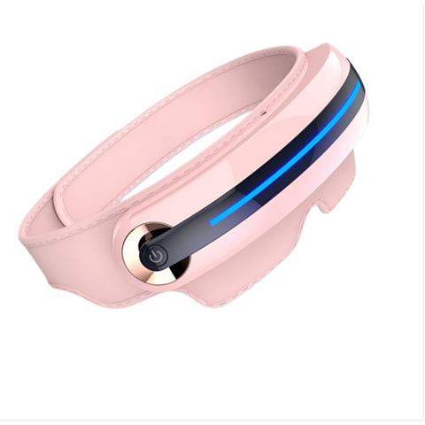 Massaggiatore Per Occhi Integrato Per Testa E Occhi Con Pressione Dell'aria, Vibrazione, Calore, Bluetooth, Musica Integrata E Trasmissione Vocale Pink - Foto 2