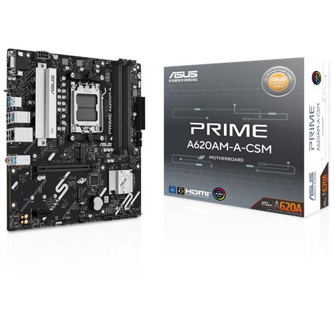 Scheda Madre Prime A620AM-A-CSM Socket AMD AM5 Chipset A620A Micro-ATX - Foto 7