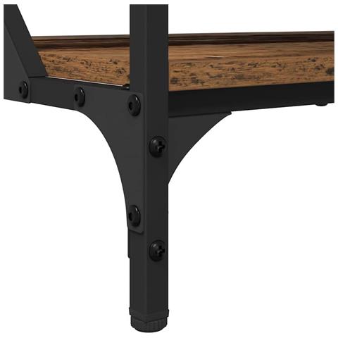 Tavolino da salotto Legno vecchio 70x50x50cm Legno multistrato - Foto 9