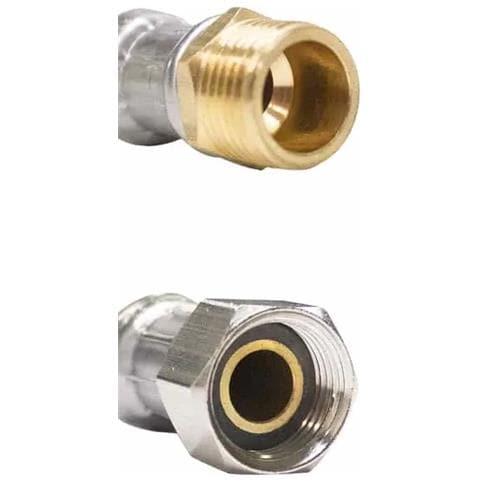 Tubo Flessibile Inox 1/2   Panzerschlauch Dn13  300mm - Foto 2