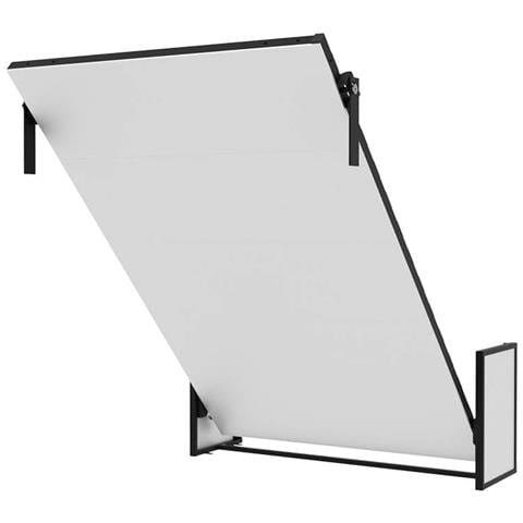 Letto a Scomparsa Morphy Studio - Sistema multifunzionale modulare SizeFlex & TypeFlex, letto a scomparsa salvaspazio ed estensibile con moduli divano (120x190, Verticale) - Foto 1