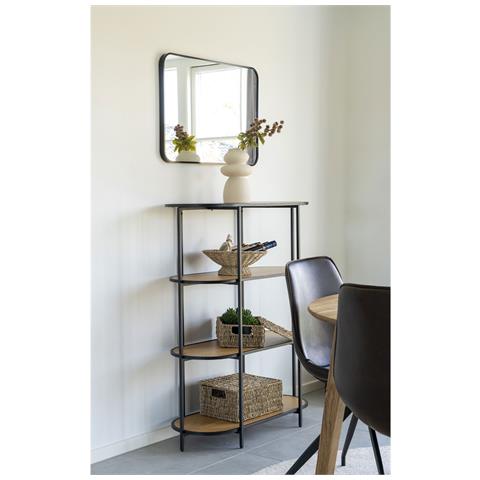 Specchio Con Cornice Madrid 1-argento-vetro-3x50x70 Cm - Foto 2
