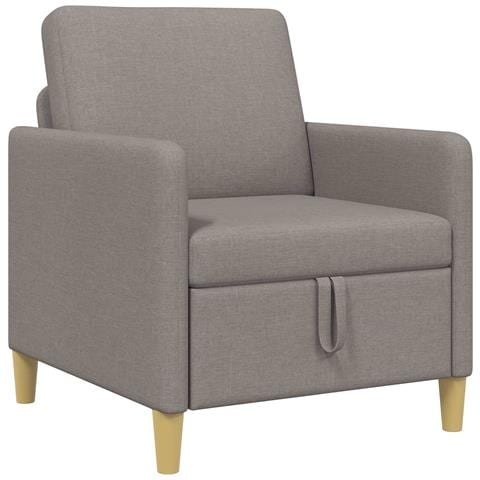 Divano con Storage Tortora 72 x 78 x 87 cm Poliestere - Foto 1