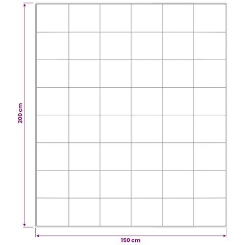 Set di piumone e cuscini 2 pz 150x200 cm 4 stagioni 140+220 GSM - Foto 10