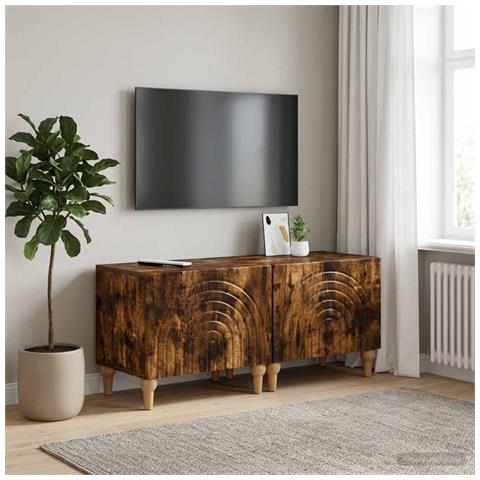 Mobile TV Rovere Fumo Legno ingegnerizzato - Foto 2