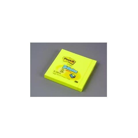 Confezione singola - blocco 100fg post-it®super sticky z-notes r330 giallo canary™ 76x76mm - Foto 1