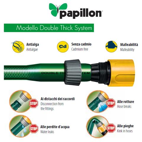 Tubo per irrigazone Sistema Double Thick mt 25 3/4 pollici - Foto 3