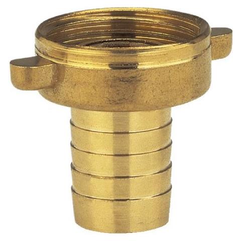 Raccordo a vite (2) 1/2, a Ottone - Foto 1