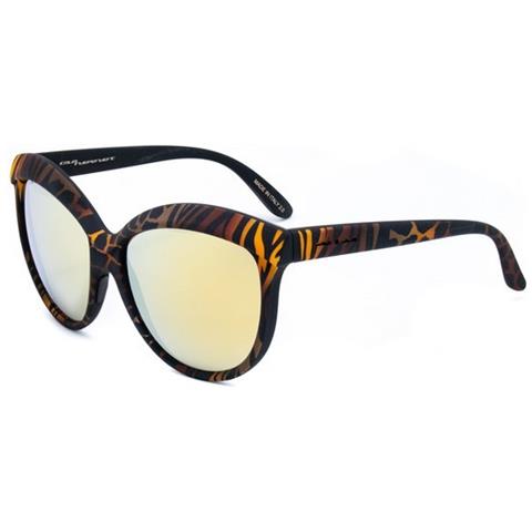 0092-ZEF-044 Occhiali da Sole, Multicolore (Naranja / Marrón / Nero), 58.0 Donna - Foto 1