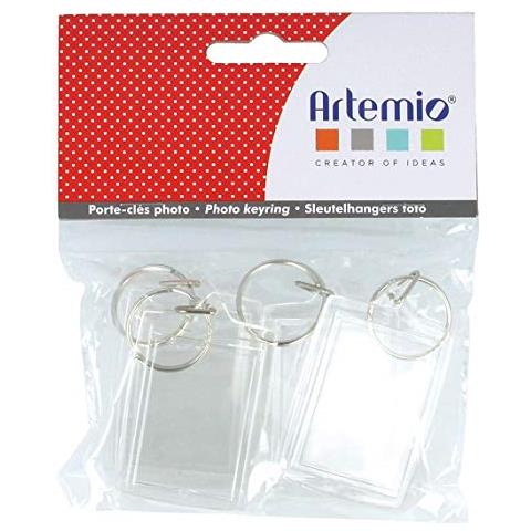 4 Portachiavi Foto 3 X 4,5 Cm - Foto 1