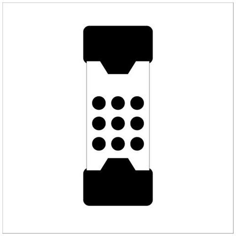 Percussione Gomma, Battacchio 3408.020 - Foto 2