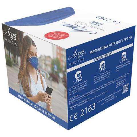 Mascherine Ffp2 Blu Certificate 25 Pezzi - Protettive E Filtranti - Colore Blu - Foto 2